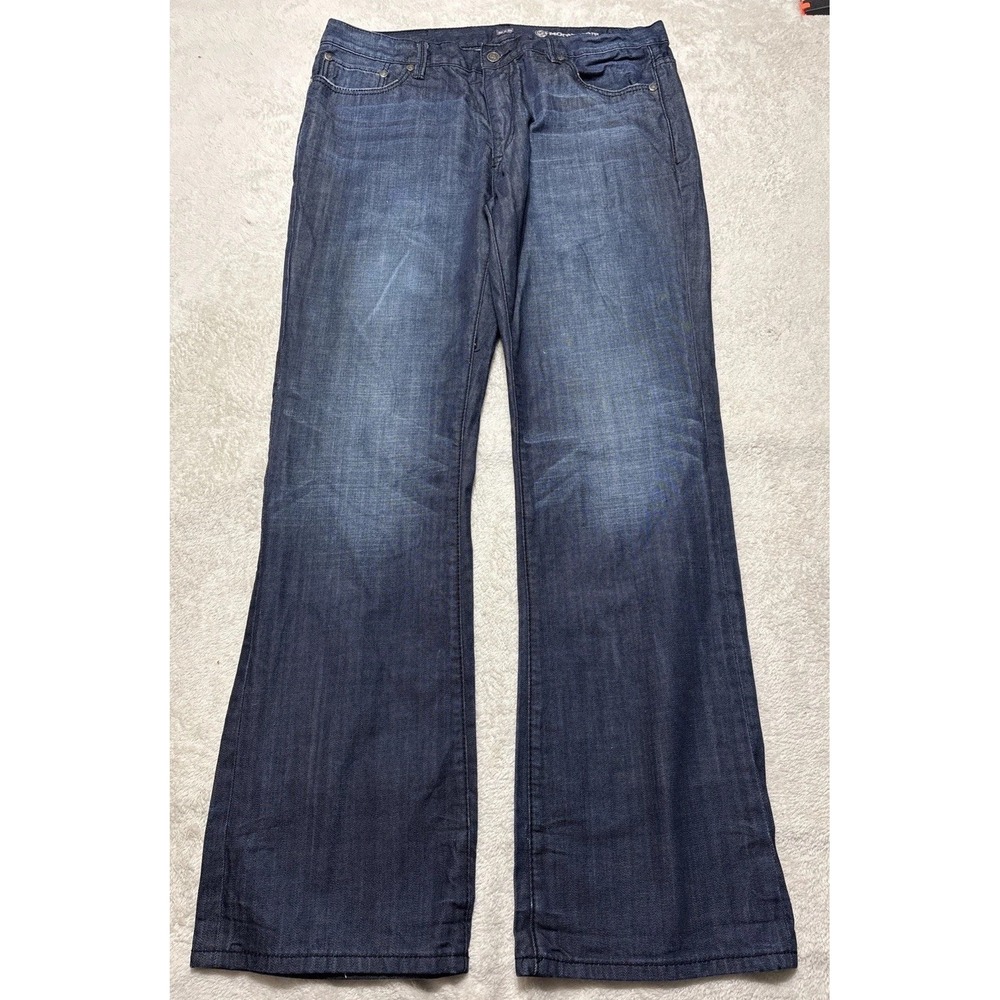 Moonshine Spirit Jeans Men's 38x34 Boot Cut Dark Wash